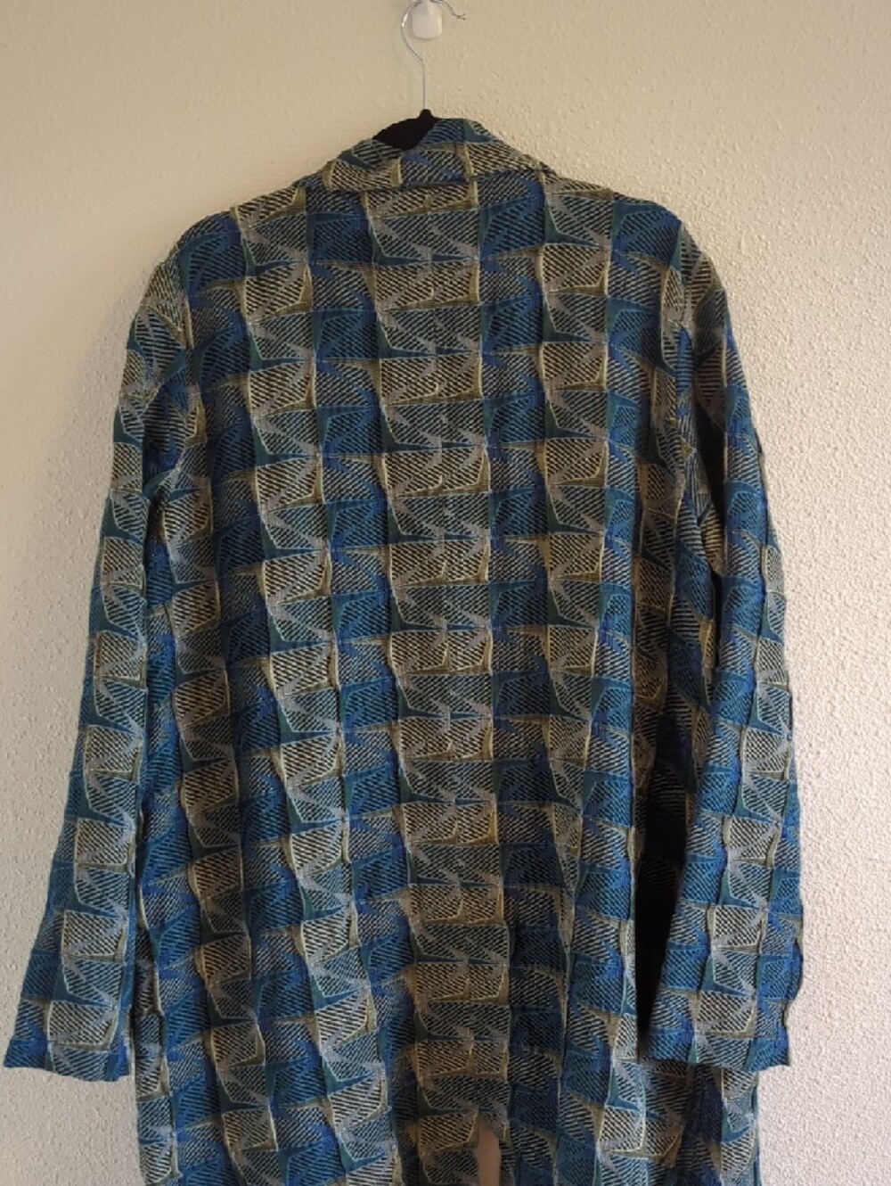 Rite of Passage Jacquard Envelop Coat - Size XL - Picture 13 of 14
